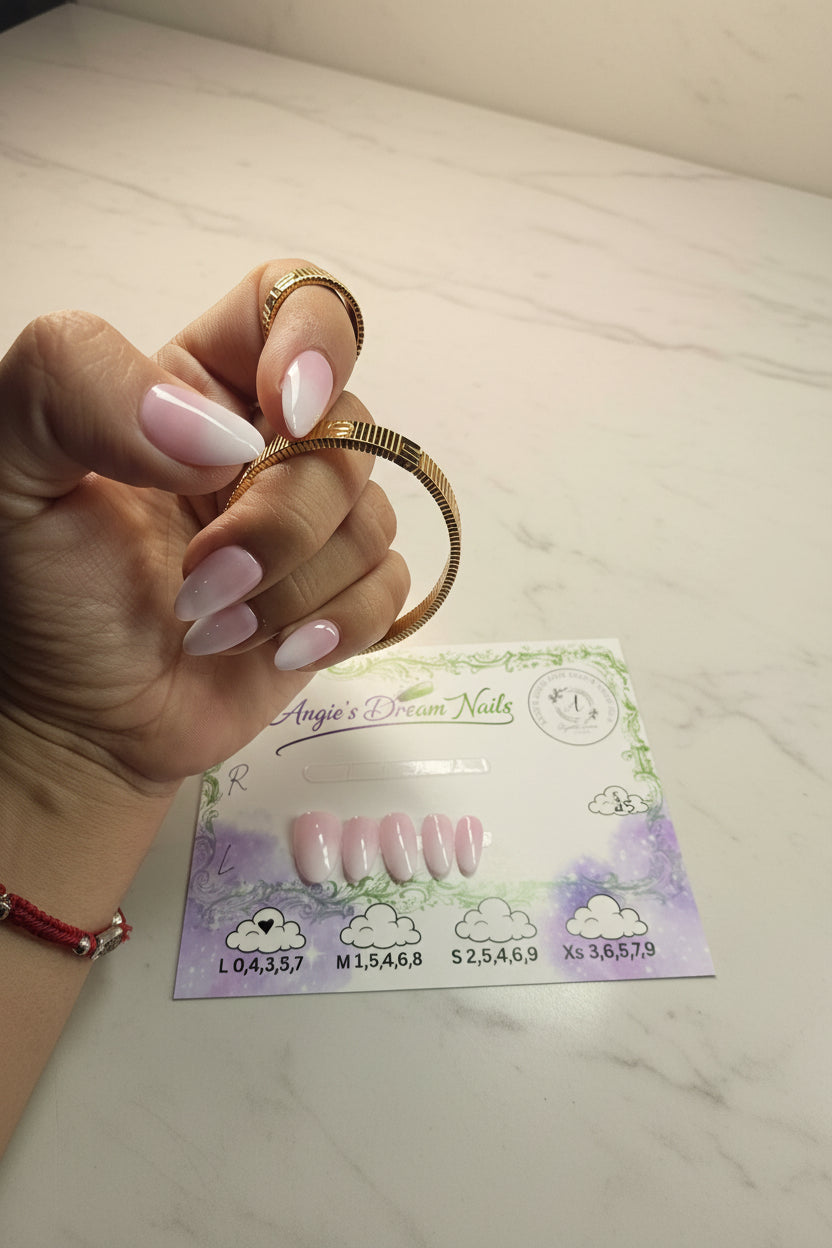 The petal glow ombre