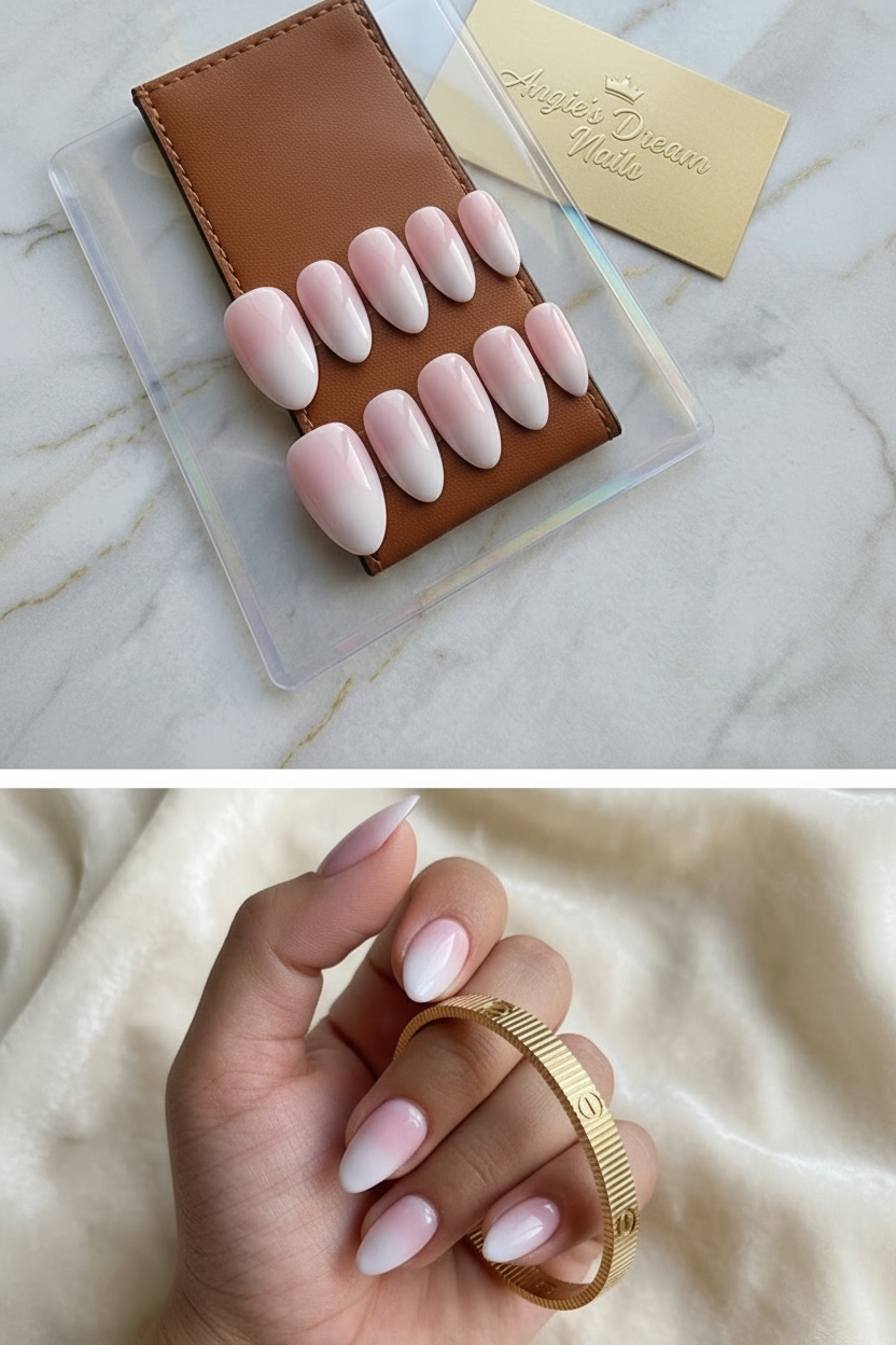 The petal glow ombre