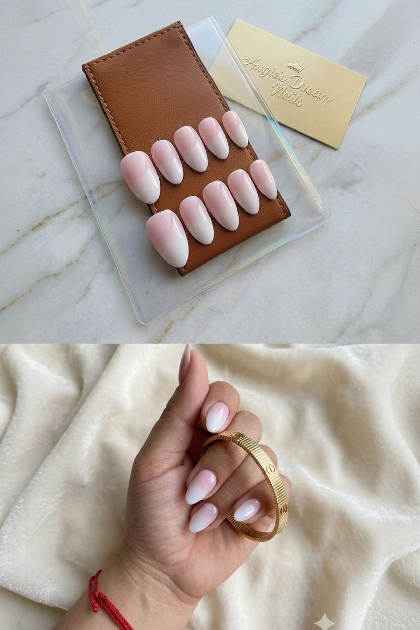 The petal glow ombre